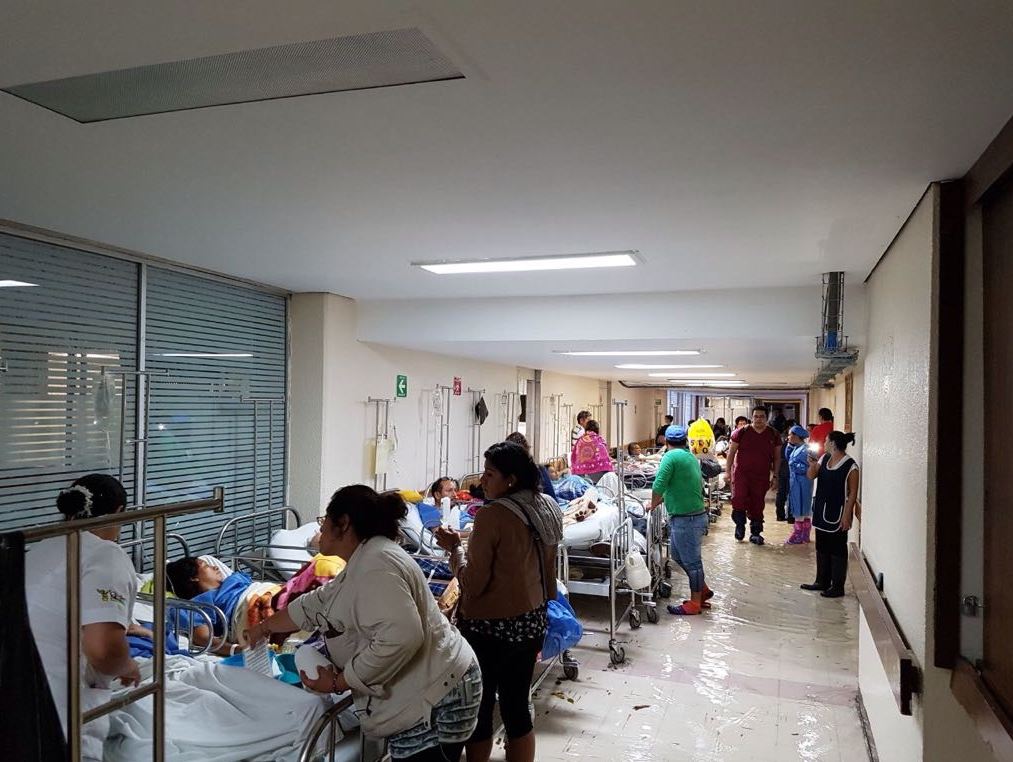 pacientes del Hospital General La Villa